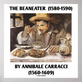 Póster Beaneater (1580-1590) Apresentada Por Annibale Car