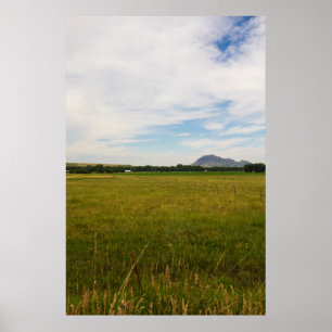 Poster Bear Butte, Dakota do Sul
