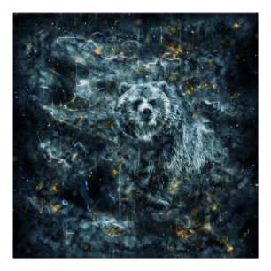 Póster Bear Espírito