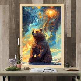 Poster Bear Moon