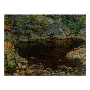 Póster Bear River Trout Pond, Newry Maine: Água Tranquila