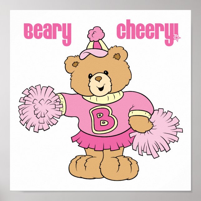 Póster Beary Cheery Bear (Frente)