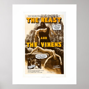 Póster Beast e Vixens