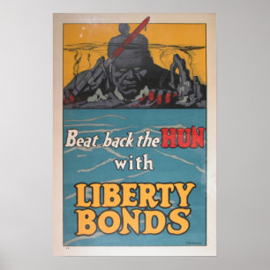 Póster Beat Back the Hun