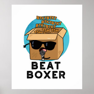 Poster Beat Boxer Cute Beatboxer Box