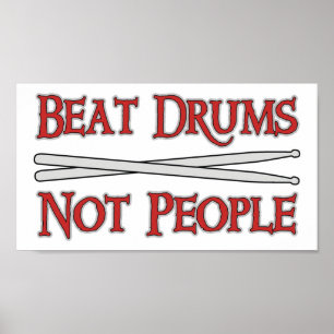 Póster Beat Drums