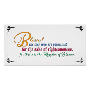 Póster Beatidão: Abençoados são os perseguidos