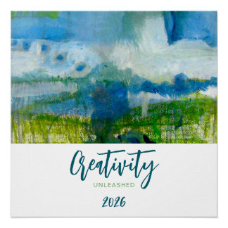 Póster Beatiful poster to awaken your creativity