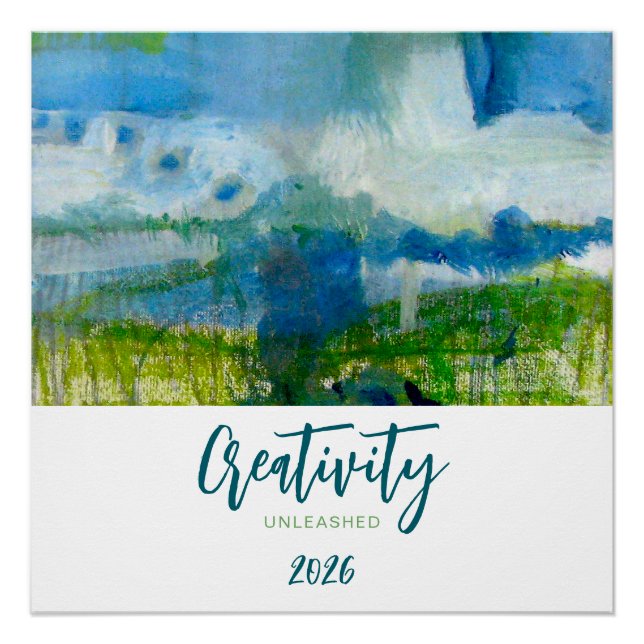 Póster Beatiful poster to awaken your creativity  (Frente)