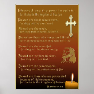 poster Beatitudes