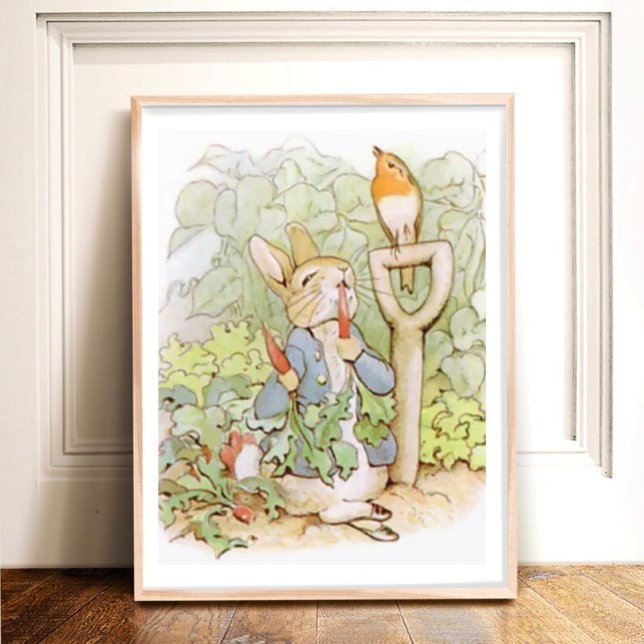 Poster Beatrix Potter do Conde de Pedro o Coelho (Criador carregado)
