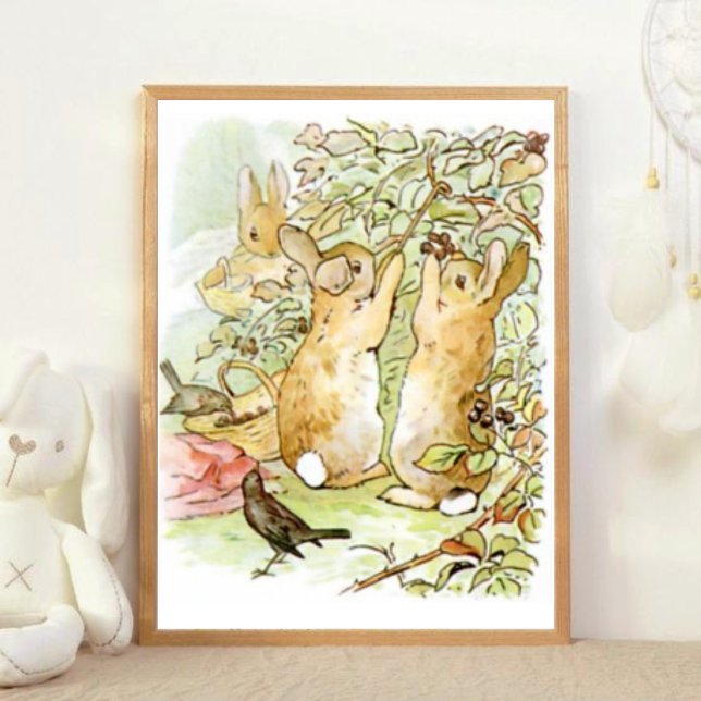 Poster Beatrix Potter do Conde de Pedro o Coelho (Criador carregado)