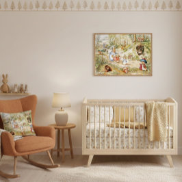 Poster Beatrix Potter Peter e Amigos Forest Walk