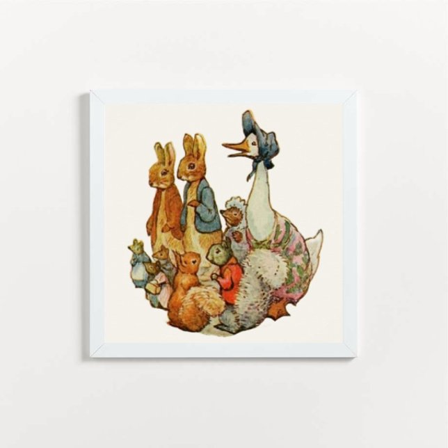 Poster Beatrix Potter Peter o Coelho e Amigos Animais (Criador carregado)