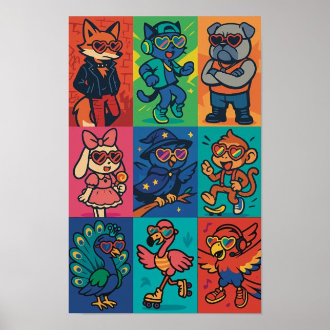 Poster Beats e Beast (Frente)