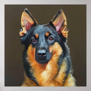 Poster Beauceron Dog