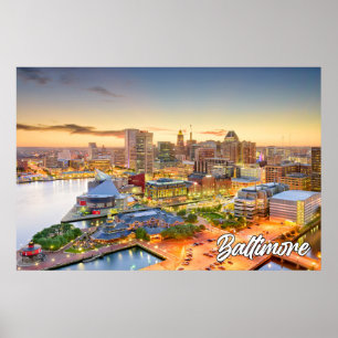 Poster Beauely Baltimore, Maryland, Estados Unidos
