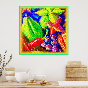 Poster Beautifil E Estrelas Frutíferas. Comprar Agora
