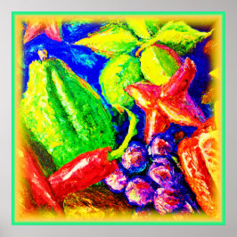 Poster Beautifil E Estrelas Frutíferas. Comprar Agora