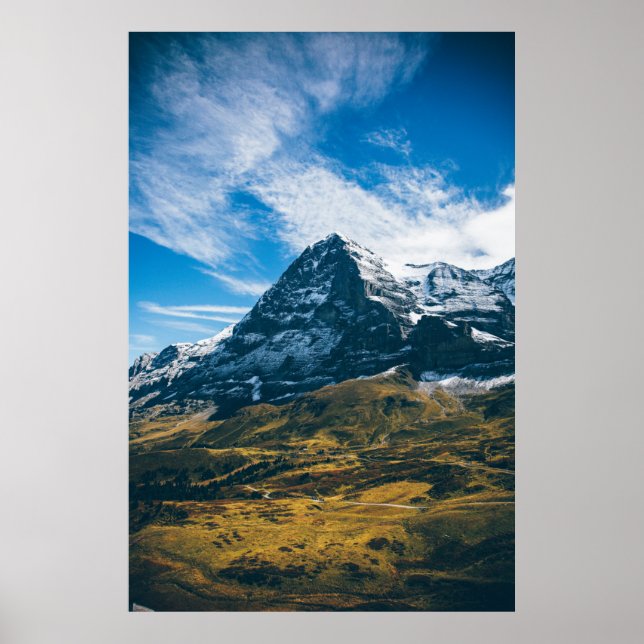 Poster Beautiful Eiger North Wall Grindelwald (Frente)