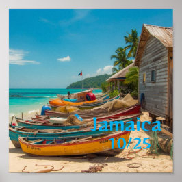 Poster Beautiful jamaica 10/25