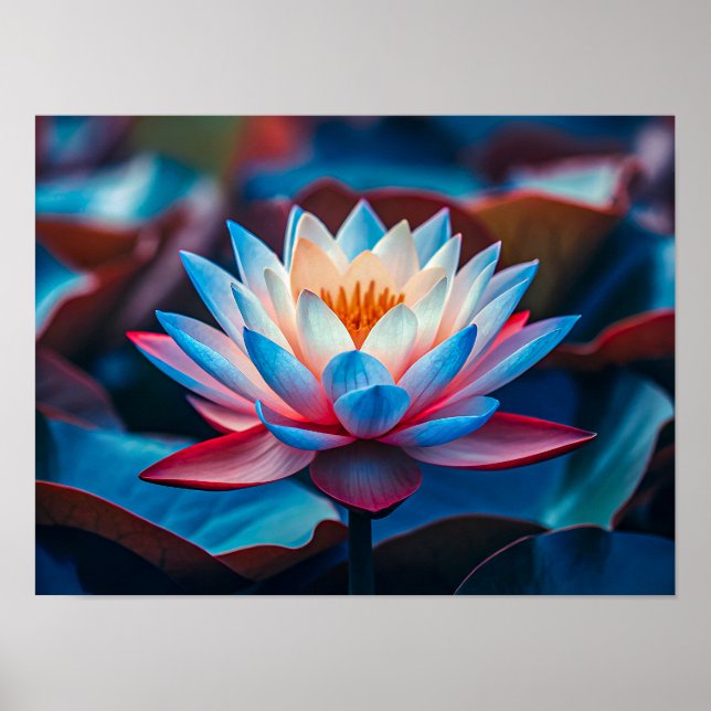 Poster Beautiful Lotus Flower (Frente)