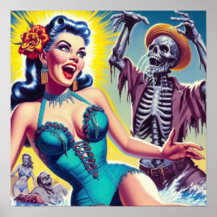 Poster Beauty Horror Girl