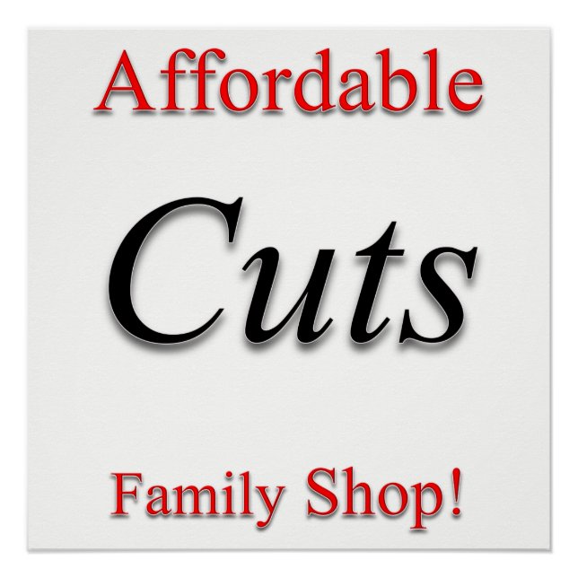 Póster Beauty Salon, salão de unhas, posters de barbearia (Frente)