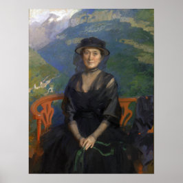 Poster Beaux - Retrato da Sra. Addison C. Harris