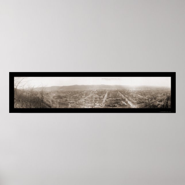 Poster Beaver Falls, PA Foto 1909 (Frente)