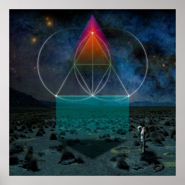 Poster Beba o mar (Frente)