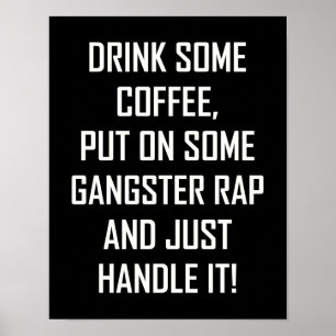 POSTER BEBA UM CAFÉ...