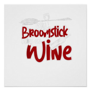 Póster Bebado De Vinho Salem Bruxa De Vinho