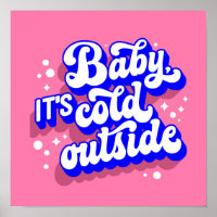 Bebê brincalhão, é frio fora do Design de inverno