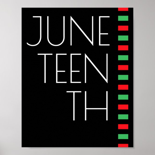 Poster bebê da liberdade vermelho preto e verde do junete (Frente)