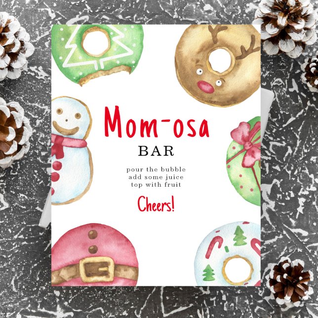 Poster Bebê de inverno bar Momosa (Criador carregado)