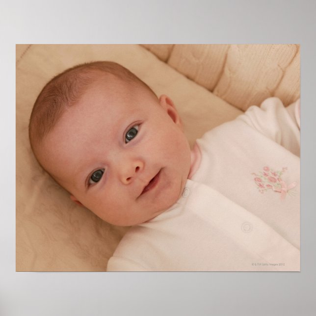 Póster Bebê deitado (Frente)