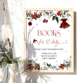 Poster Bebê é Frio Fora de Livros para Bebê