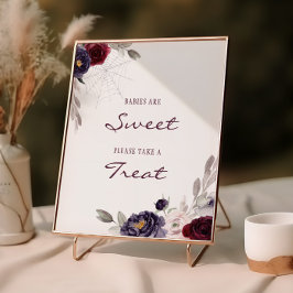 Poster Bebê está criando bebês de Halloween são doces