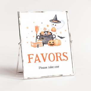 Poster Bebê está criando favoritos do Dia das Bruxas de L