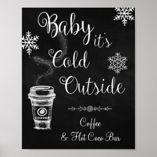 Póster Bebê, Está Frio Lá Fora Sinal de Casamento