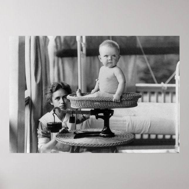 Poster Bebê Gordura, 1912 (Frente)