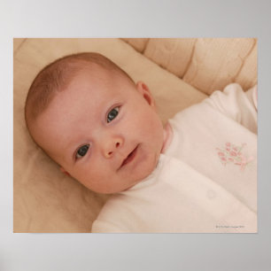 Póster Bebê que encontra-se para baixo