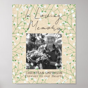 Poster Bebê Respira Boho Rustic em Casamento de Memória A