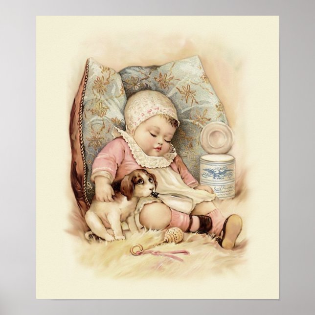 Poster Bebê Sonolento (Frente)