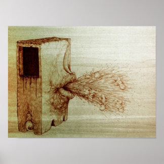 Póster Bebê Spitter