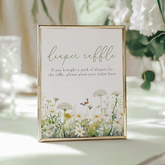 Poster Bebê Verde Em Sangue Fralda De Flor Selvagem Raffl (Criador carregado)