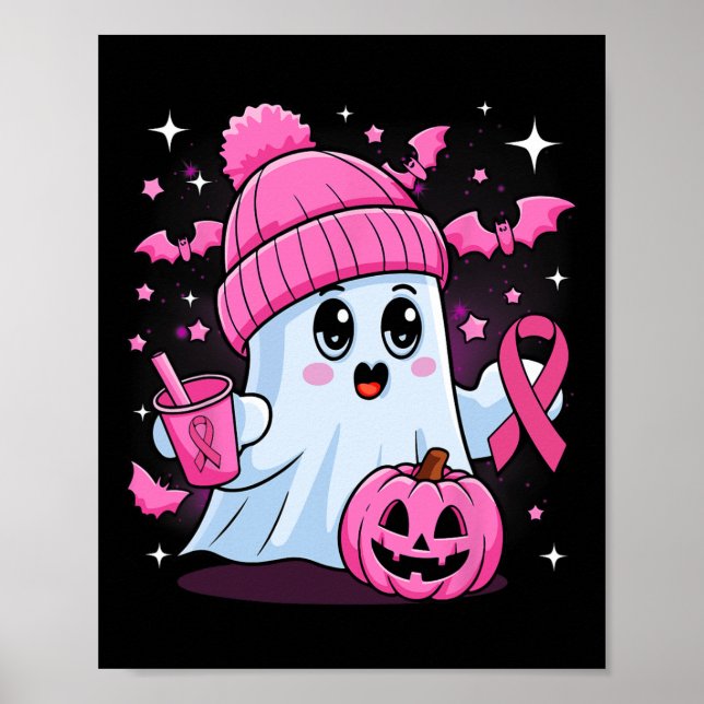 Poster Bebendo Fantástico Café Halloween Mama Fantasma (Frente)