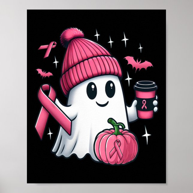 Poster Bebendo Fantástico Café Halloween Mama Fantasma (Frente)
