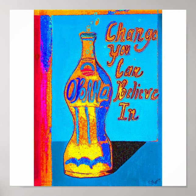 Poster Beber para alterar (Frente)